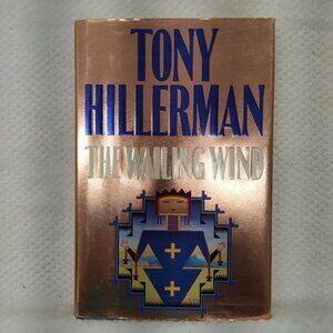 The Wailing Wind By Tony Hillerman Fiction Hardcover Book Good Condition SKU D